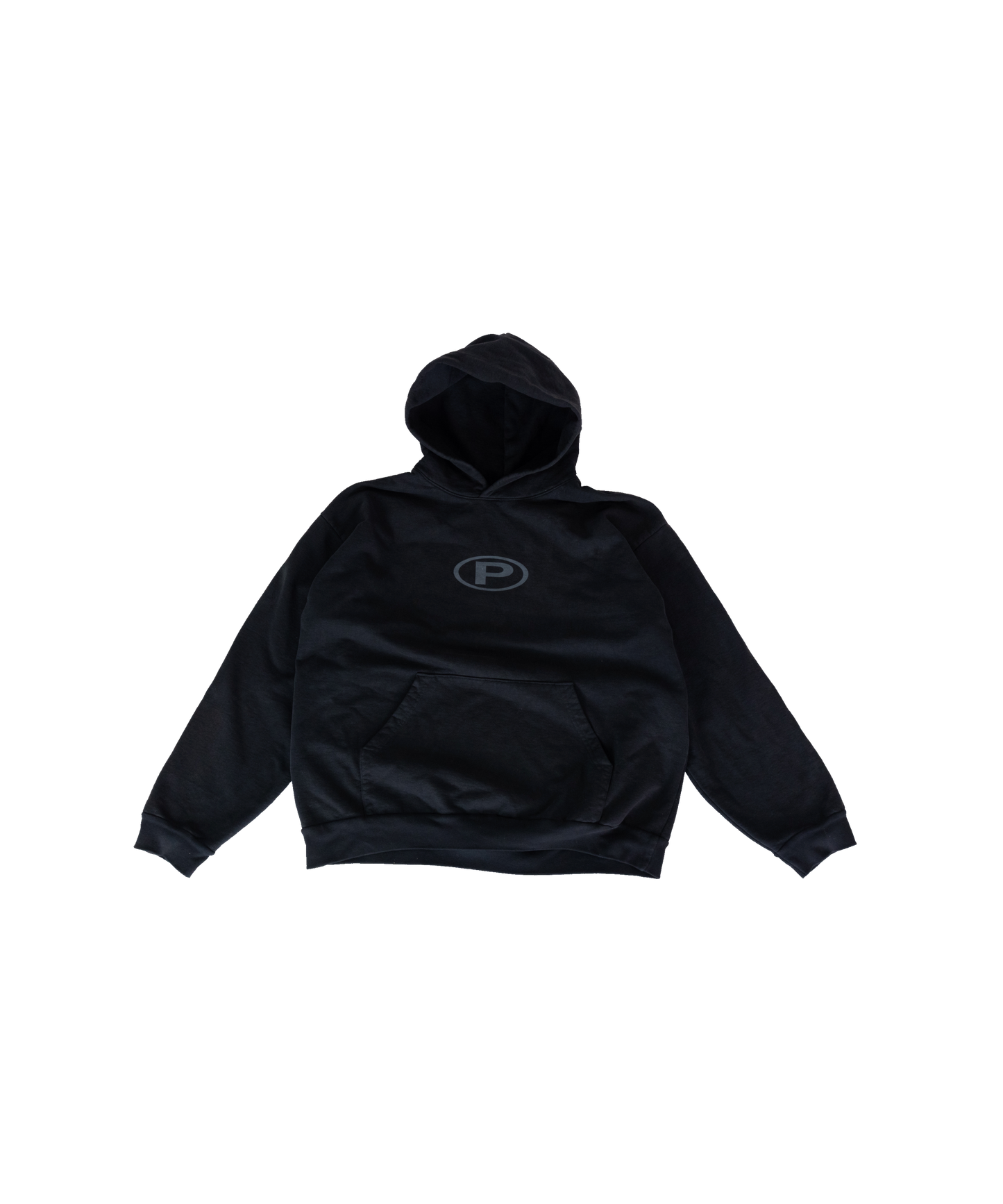 HEAVYWEIGHT P HOODIE "BLACK"