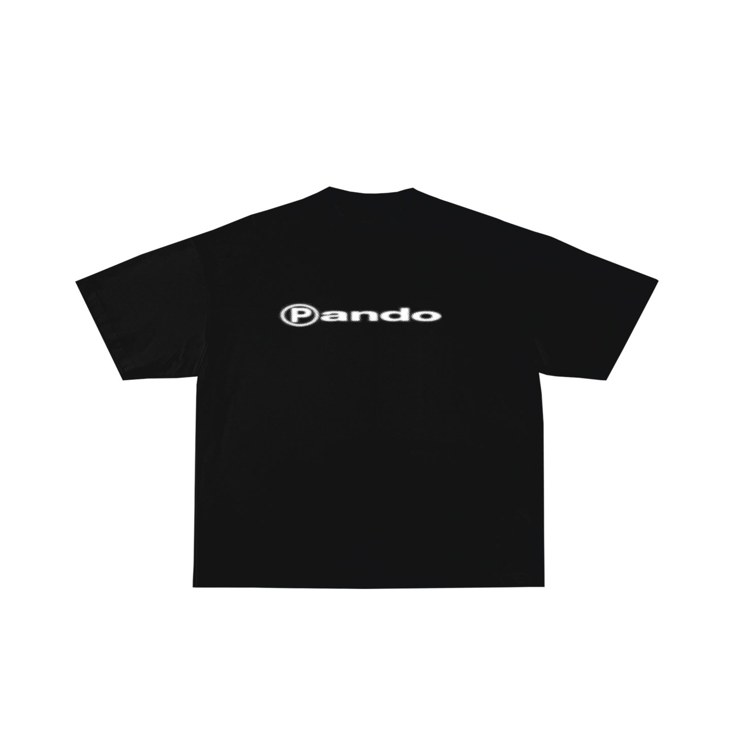 Halftone Tee Black