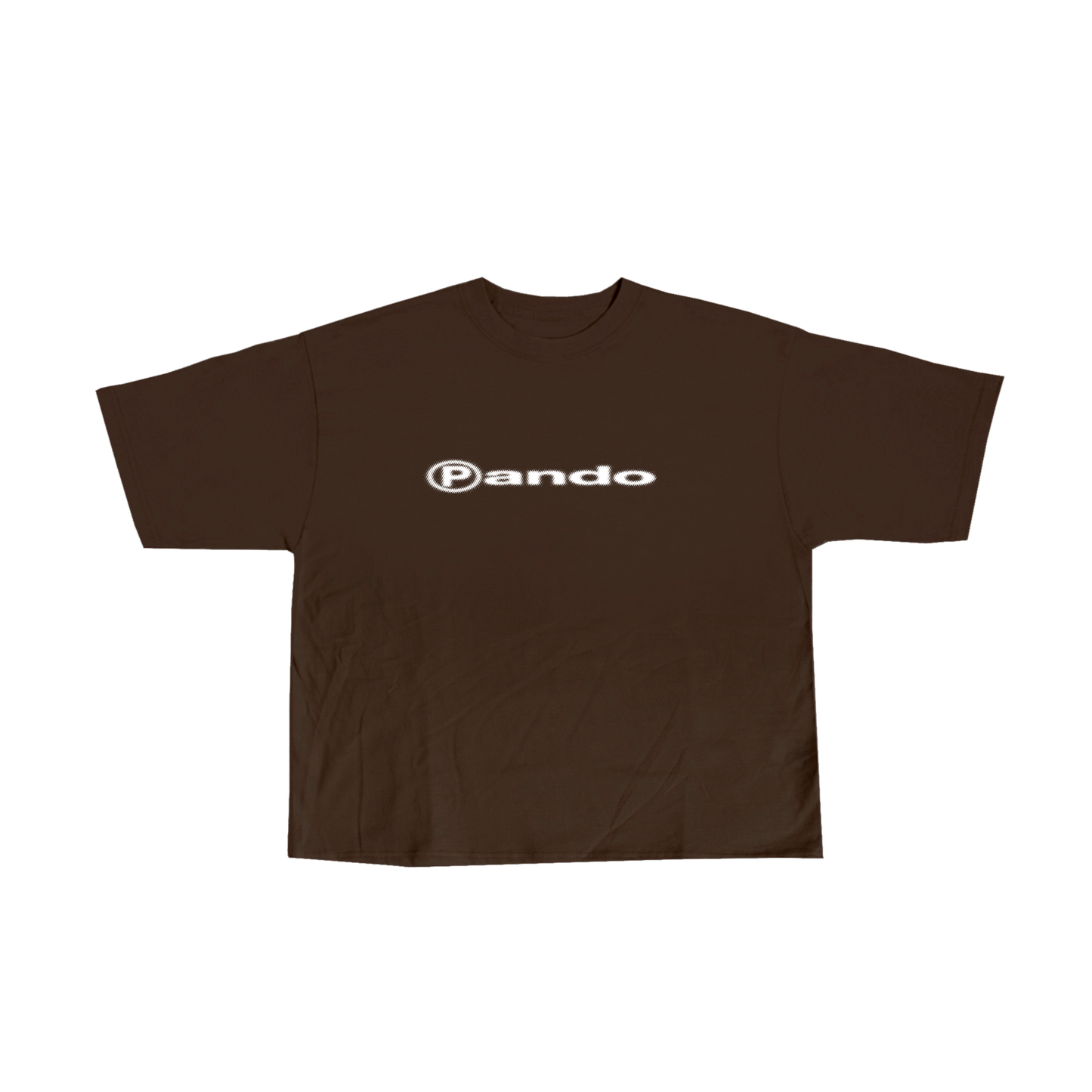 Halftone Tee Brown