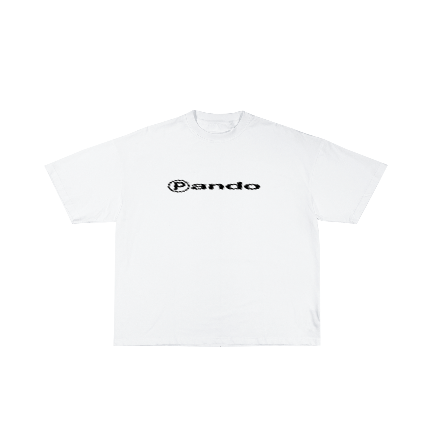 Halftone Tee White