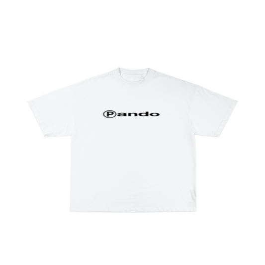 Halftone Tee White