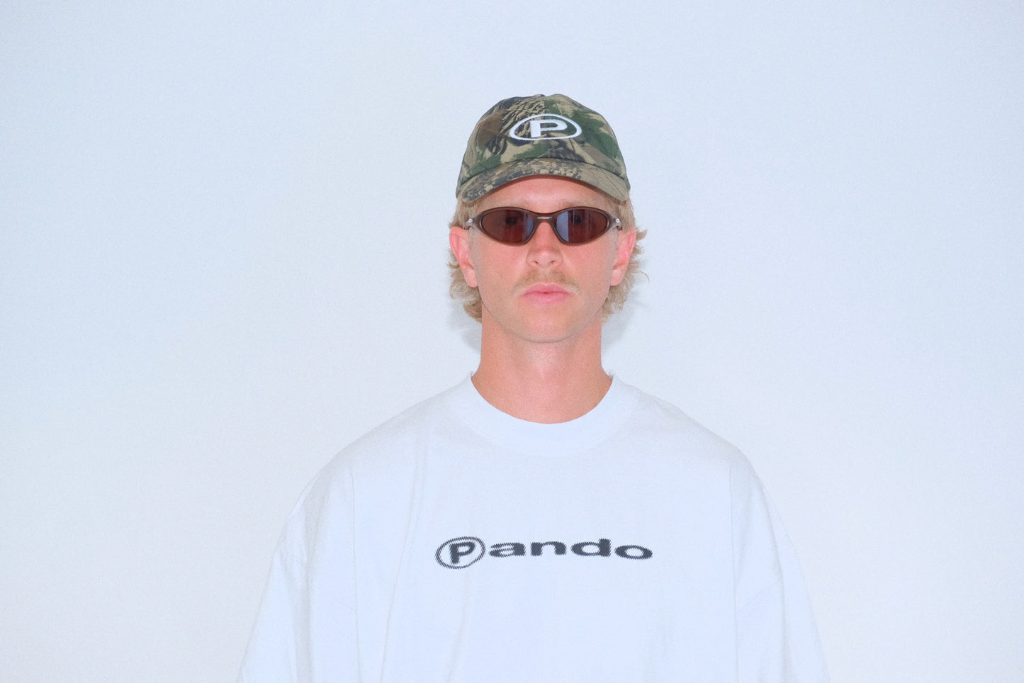 Halftone Tee White